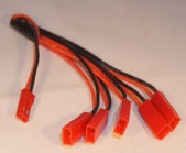 3.7V Li-Po Battery JST Plug 1 to 5 Cable